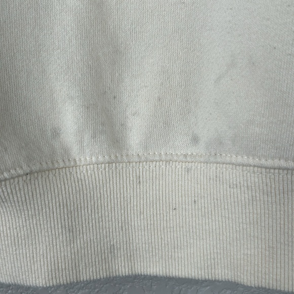 Disney Parks Mickey Mouse Cream Disneyland Long Sleeve Sweatshirt Size Small - Picture 6 of 7